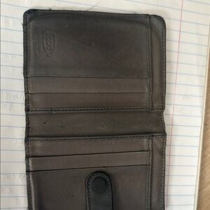 Tod'S Men's grey Leather Wallet